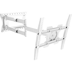 Nanook 2100 Long Sleeve TV Wall Mount for 42-75 Inch TVs, Extra Long Extension up to 100 cm, Strong Fully Movable TV Mount, Load Capacity up to 60 kg, Swivelling up to 180°, Max. VESA 600 x 400