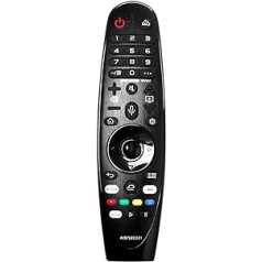 NUHFUFA Replacement Remote Control without Voice Control for LG Smart TV AN-MR20GA Silent No Mouse Function