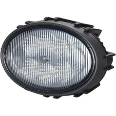 HELLA 1GA 996 761-171 LED-darba lukturis - Oval 100 Compact - 12/24V - 1850lm - Kronšteins - horizontālai stiprināšanai - Īsa attāluma apgaismojums - Spraudnis: DEUTSCH spraudnis