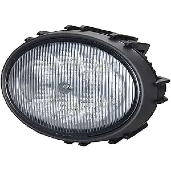 HELLA 1GA 996 761-171 LED-darba lukturis - Oval 100 Compact - 12/24V - 1850lm - Kronšteins - horizontālai stiprināšanai - Īsa attāluma apgaismojums - Spraudnis: DEUTSCH spraudnis