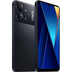 Xiaomi Poco C65 viedtālrunis 6,74 collu AMOLED DotDisplay, 256 GB, 8 GB RAM, melns