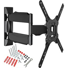 Wermax LCD LED TV Wall Mount 32 - 55 Inch TV Max VESA 400 Tiltable Swivel up to 31.8 kg ISO TUV GS - P4