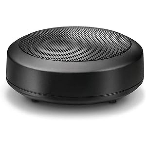 wavemaster 66141 MOBI-2 USB uzlādējams pārnēsājams Bluetooth mini skaļrunis ar integrētu pastiprinātāju. - Melns