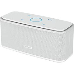 Doss SoundBox Touch Wireless Portable Bluetooth Speaker White