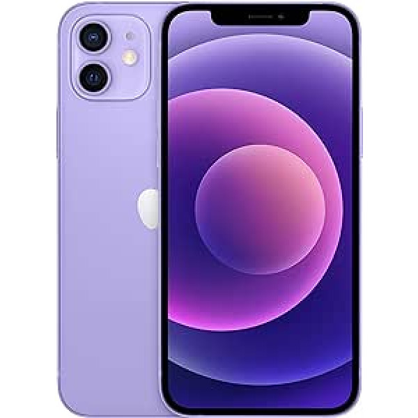 Apple iPhone 12, 128 GB, Violett (Generalüberholt)