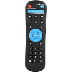 Kafuty Universal Remote Control for Home TV Set-Top Box Replacement Remote Control Durable Remote Control Suitable for T95Z Plus T95U Pro T95V Pro Q Plus QBOX