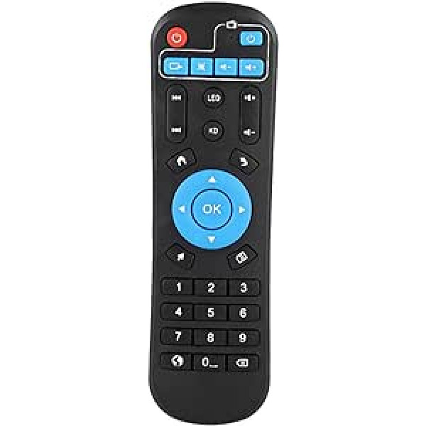 Kafuty Universal Remote Control for Home TV Set-Top Box Replacement Remote Control Durable Remote Control Suitable for T95Z Plus T95U Pro T95V Pro Q Plus QBOX