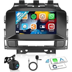 2+64G Android 13 automašīnas radio priekš Buick Excelle GT XT/Opel Astra J 2010-2014 ar bezvadu CarPlay Android Car, 7 collu skārienekrāns ar spoguļa saites navigāciju WiFi Bluetooth FM RDS EQ SWC + atpakaļgaita