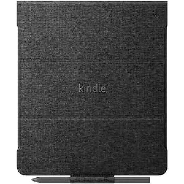 Amazon Kindle Scribe-Klapphülle mit magnetischer Befestigung | schlankes, leichtes Dizains | (Nur geeignet für Amazon Kindle Scribe), Stoff, Schwarz