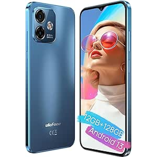 Ulefone Note 16 Pro viedtālrunis bez līguma 12 GB + 128 GB/256 GB SD Android 13 mobilais tālrunis bez līguma