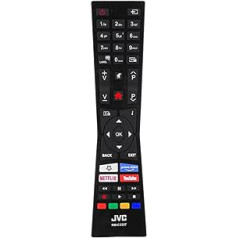 JVC RM-C3337 30102234 RC43100P oriģinālā tālvadības pults viedajam LED televizoram