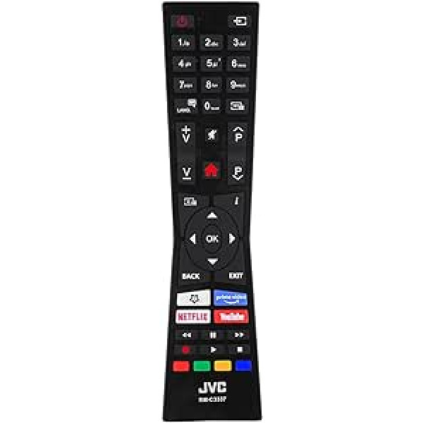 JVC RM-C3337 30102234 RC43100P Original Remote Control for Smart LED TV