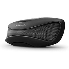 Energy Sistem Music Box BZ4 pārnēsājamais skaļrunis ar Bluetooth Onyx (Bluetooth 5.0, TWS, 12 W, USB/SD, FM, audio ieeja, brīvroku komplekts un displejs) — melns