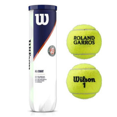 Wilson Roland Garos All Court 4 teniso kamuoliukas / geltonas