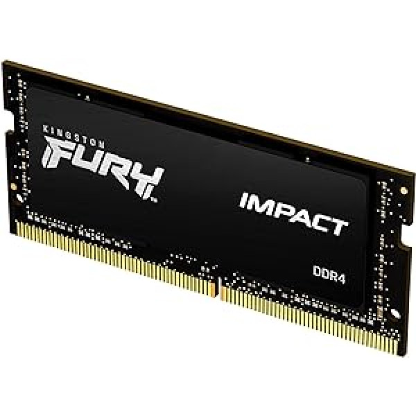 Kingston FURY Impact 16GB 2666MHz DDR4 CL16 klēpjdatora atmiņa, viens modulis KF426S16IB/16