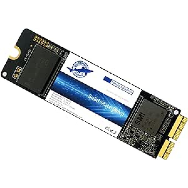 Dogfish 512GB SSD for MacBook M.2 2280 NVMe PCIe Gen3x4, Internal Solid State Drive Upgrade for MacBook Air A1466 A1465(2013-2017)/MacBook Pro A1398 A1502(Retina 2013-2015)/iMac A1419 A1418