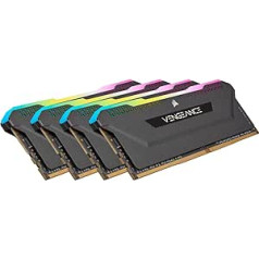 Corsair Vengeance RGB Pro SL 128 GB (4 x 32 GB) DDR4 3200 (PC4-25600) C16 1,35 V galddatora atmiņa