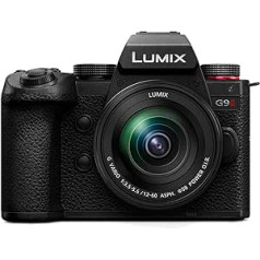 Panasonic Lumix DC-G9M2ME Micro Four Thirds spoguļkamera Lumix G Vario 12-60 mm F3.5-5.6 objektīvs, 25.2MP, 4K 120p/100p un 5.7K 30p/25p, fāzes hibrīds AF, Bluetooth LVF, OLED