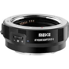 Meike MK-EFTE-B autofokusa stiprinājums Canon EF/EF-S objektīviem Sony E Mount kamerām A7SII A7 A6000 A6500 A7SIII A9