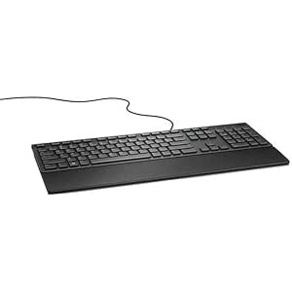 Dell 580-ADGS USB QWERTY Spanisch Schwarz Tastatur — Tastaturen (standarta, Verkabelt, USB, QWERTY, Schwarz)