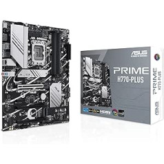 ASUS Prime H770-PLUS Gaming Motherboard Socket Intel LGA 1700 (Intel H770, ATX, DDR5 Memory, 3X PCIe 4.0 M.2, Thunderbolt 4, Aura Sync)