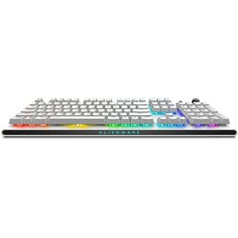 Alienware trīsrežīmu bezvadu spēļu tastatūra — AW920K (Lunar Light)