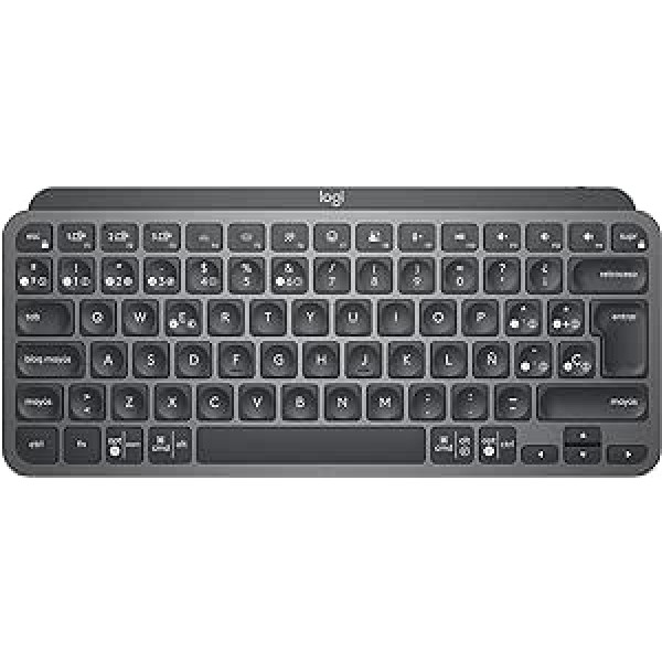 „Logitech MXKEYS Mini WRLS Illuminated KB Graphite ESP Medium“.