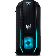 Acer Predator Orion 3000 PO3-630 Gaming PC (Intel Core i5-11400F, 16GB RAM, 1TB SSD, NVIDIA GeForce RTX 3070, 2.6 GHz, No Operating System, Ethernet, Wi-Fi) - Gaming PC Black
