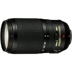 Nikon 70-300 mm f-4 5,6 G tālummaiņas objekts ar automātisko fokusu Nikon DSLR kamerām (vispārīgi) 2161 kr Schwarz