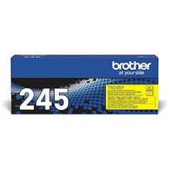 Brother Original Jumbo-Tonerkassette TN-245Y gelis (skirtas Brother HL-3140CW, HL-3150CDW, HL-3170CDW, DCP-9020CDW, MFC-9140CDN, MFC-9330CDW, MFC-9340CDW), XL