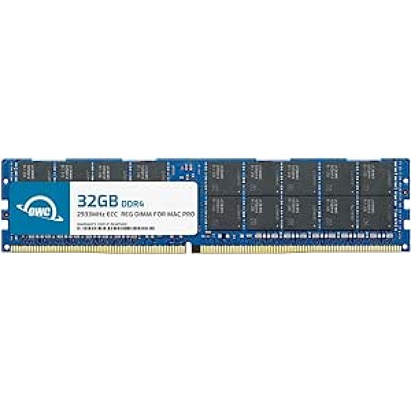 OWC – 32 GB atminties atnaujinimo modulis – PC23400 DDR4 ECC-R 2933MHz RDIMM, skirtas „Mac Pro 2019“ modeliams