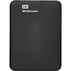 Western Digital Elements portatīvais 1TB melns USB 3.0