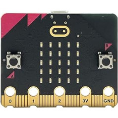 youyeetoo BBC Micro:bit V2.2 plėtros valdyba, švietimo programavimo mokymosi STEM rinkinys paaugliams, mokyklos „pasidaryk pats“ projektai, suderinamas su „Microbit V1“, „MicroPython“ (pagrindinis rinkinys)