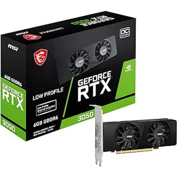 MSI GeForce RTX 3050 LP 6G OC