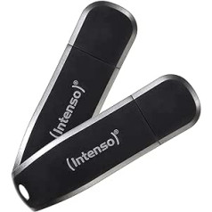 Intenso Speed Line 2 x 128 GB Memory Stick USB 3.2 Gen 1x1 Black