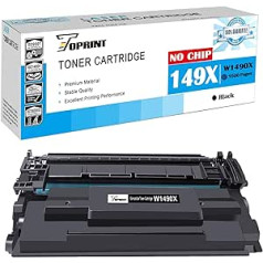 TOPRINT [Bez mikroshēmas, ar instrumentiem] 149X W1490X (149A W1490A) saderīga tonera kasetne 9500 lappušu liela ietilpība priekš HP 4002 4002dn 4002dw 4102 4102dw 4410fdwn Printers