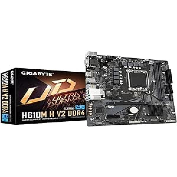 Gigabaitu MB GBT Intel 1700 H610M H DDR4 V2