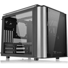 Thermaltake Level 20 VT PC-Gehäuse Cube Case, schwarz/silber