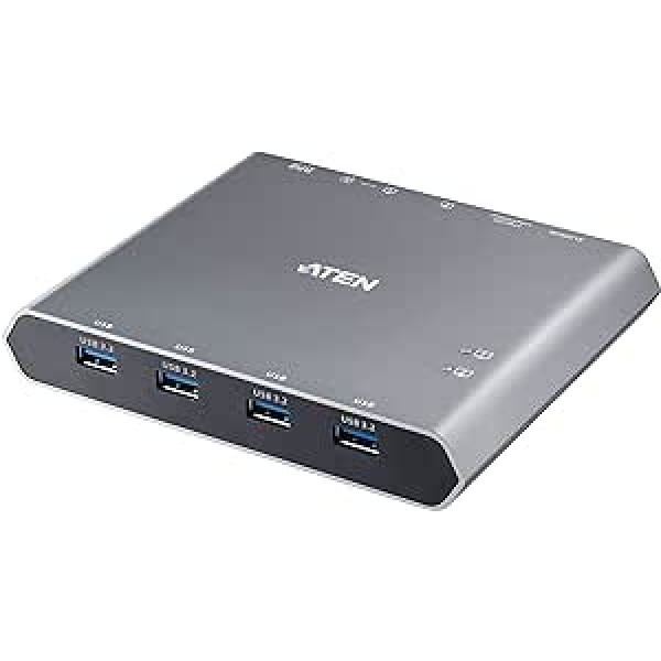 ATEN US3311 2 portu USB-C 4K DisplayPort KVM dokstacija