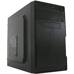 LC-Power 2014MB Midi-Tower PC-Gehäuse ATX Tower Schwarz - Midi , PC, Metall, Micro-ATX, Mini-ITX, Schwarz, 13,5 cm