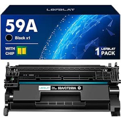 LOFBLAT 59A CF259A juodos spalvos dažų kasetės keitimas tonerio HP Laserjet Pro MFP M428fdw M428dw M428fdn M404dn M404n M404dw M428 M404 M304 spausdintuvui (su lustu)