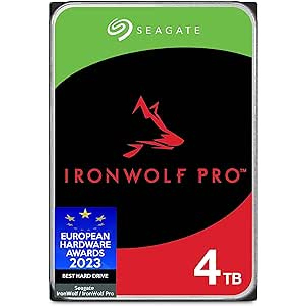 Seagate IronWolf Pro 4TB NAS Internal Hard Drive 3.5