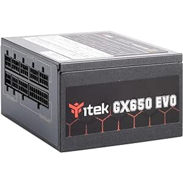 Power Supply GX650 EVO - SFX, 650W, 80Plus Gold, FDB 92mm, Japanese Cond, Modular