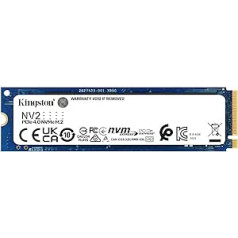 Kingston NV2 NVMe PCIe 4.0 iekšējais SSD 250 GB M.2 2280 — SNV2S/250G