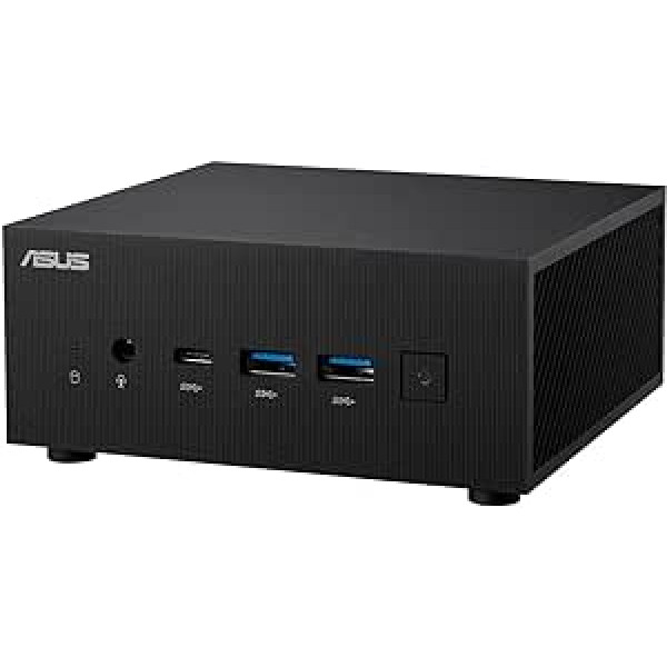 ASUS ExpertCenter PN52-BBR959XD Barebone Mini dators (AMD Ryzen 9 5900HX, integrēta AMD Radeon grafika, 2,5 Gb LAN, WiFi 6E, Bluetooth 5.2, DisplayPort 1.4), melns