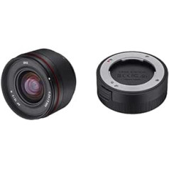 Samyang AF 12 mm F2.0 Fuji X Lens + Samyang Lens Station AF Fuji X objektīviem — Autofokusa īpaši platleņķa fiksēts fokusa attālums priekš Fujifilm X-Mount APS-C