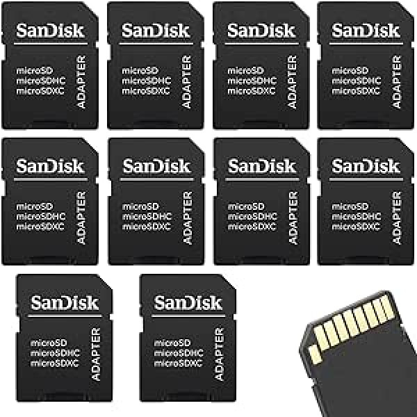 MicroSD Micro SD auf SD HC SDHC Speicherkartenleser – NEU (10)