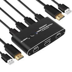 KVM Switch 4K 60Hz 2 ports