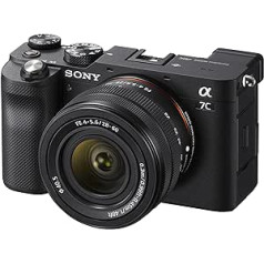 Sony Alpha 7 C | Bezspoguļa pilna formāta digitālā kamera (24,2 MP, viegla un kompakta)