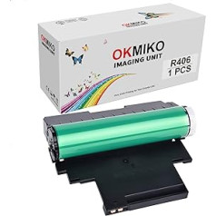 OKMIKO Drum Unit CLT-R406 Savietojams ar Samsung Xpress C430 C430W C480 C480W CLP360 CLP365 CLX-3300 CLX-3305 Drum